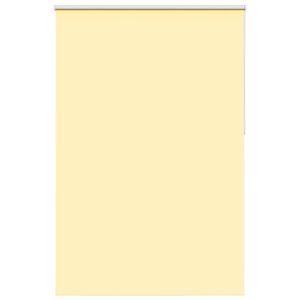 vidaXL Roller Blind Blackout Yellow 160x230 cm Fabric Width 156.6 cm Polyester