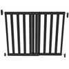 Noma Extending Safety Gate 63.5-106 cm Wood Black 93743