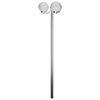vidaXL Garden Lamp Post 3 Lamps 220 cm