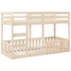 vidaXL Bunk Bed 90x190 cm Solid Wood Pine