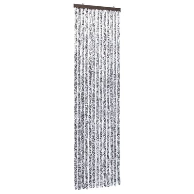 vidaXL Insect Curtain Brown and Beige 56x185 cm Chenille
