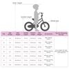 vidaXL Kids Bike 20'' for 6-11 Years Old Dark Pink