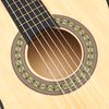 vidaXL Classical Guitar for Beginner and Kid 3/4 36 Basswood