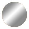House Nordic Round Mirror Daisy Brass