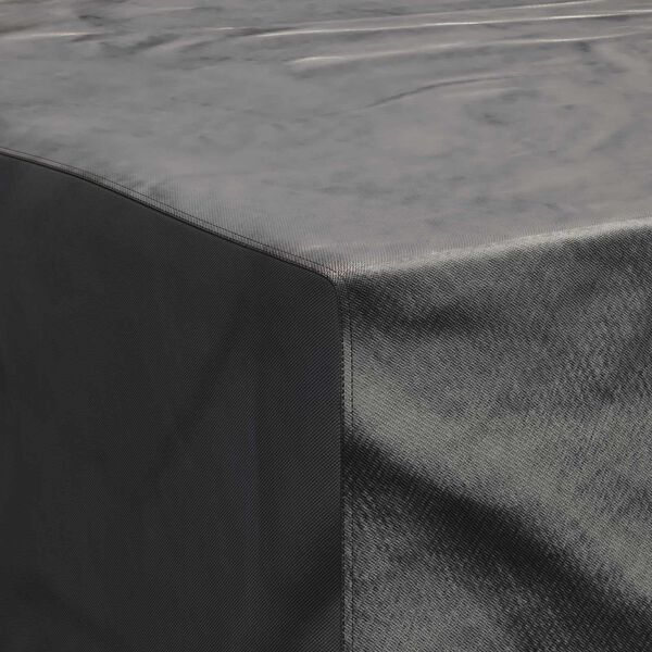 vidaXL Furniture Cover Plain Black 300 x 250 x 70 cm 210D