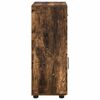 vidaXL Bathroom Cabinet Set TULUM Smoked Oak 37 x 31.5 x 82 cm