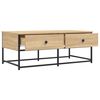 vidaXL Coffee Table Sonoma Oak 100x51x40 cm Engineered Wood