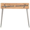 vidaXL Console Table 90x30x75 cm Solid Acacia Wood