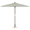 vidaXL Parasol Base Yellow and Black 45 x 45 x 40 cm