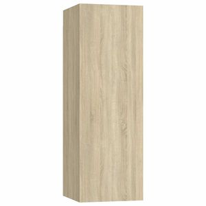 vidaXL TV Cabinet Sonoma Oak 30,5x30x90 cm Engineered Wood