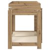 vidaXL Bunk Bed for Kids Artisan Oak 80 x 160 cm Engineered Wood