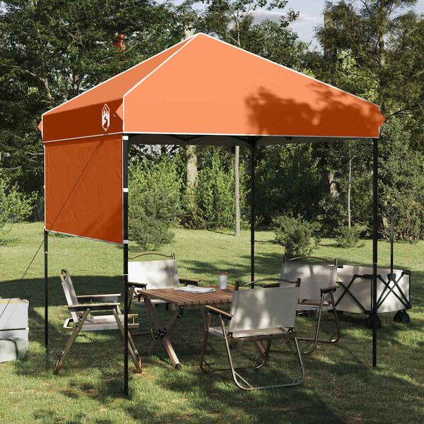 vidaXL Pop-up Canopy Tent Orange 200 x 200 cm Fabric