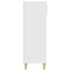 vidaXL Shoe Cabinet White 40x36x105 cm Engineered Wood