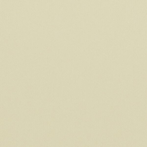 vidaXL Balcony Screen Cream 90x300 cm Oxford Fabric