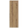 vidaXL Plant Stand Artisan Oak 33x33x100 cm Engineered Wood