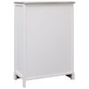 vidaXL Sideboard with 10 Drawers Grey 113x30x79 cm Wood
