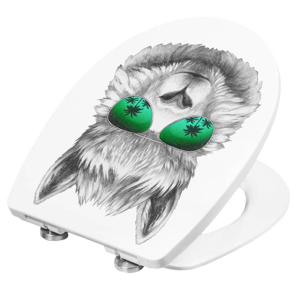 CORNAT Toilet Seat with Soft-close 3D LAMA Thermoplastic