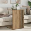 vidaXL Side Table Artisan Oak 45 x 40 x 62.5 cm Engineered Wood
