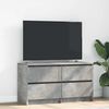 vidaXL TV Cabinet Concrete Grey 100x35x54 cm Engineered Wood