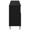 vidaXL Sideboards 3 pcs Black Oak 60 x 35 x 70 cm Engineered Wood