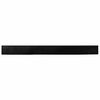 vidaXL Self-adhesive Door Brush Seals 2 pcs Black 100 cm