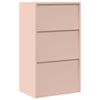 vidaXL Storage Cabinet Pink 60 x 40 x 90 cm Cold-Rolled Steel