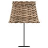 vidaXL Lamp Shade Brown Ø20x15 cm Wicker
