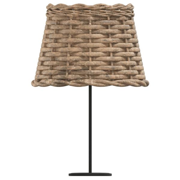 vidaXL Lamp Shade Brown Ø20x15 cm Wicker