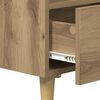 vidaXL Bed Cabinet Artisan Oak 40 x 35 x 47.5cm Engineered Wood