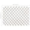 vidaXL Willow Trellis Fences 5 pcs 180x120 cm
