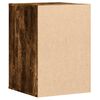 vidaXL Corner Chest of Drawers Smoked Oak 40x41x58 cm Engineered Wood