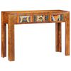 vidaXL Console Table 110x35x75 cm Solid Wood Acacia