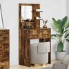 vidaXL Bedroom Dressing Tables Smoked Oak 80 x 39.6 x 135 cm