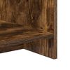 vidaXL TV Stand Smoked Oak 102 x 35 x 45 cm Engineered Wood
