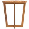 vidaXL Garden Side Table Round Ø70x75 cm Solid Wood Acacia