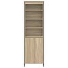 vidaXL Tall Cabinets 2 pcs Sonoma 60 x 36 x 300 cm Engineered Wood
