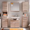 Trendteam Storage Wall Cabinet Malea San Remo Oak