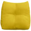 vidaXL Back Pillow Yellow 45 x 24 x 50 cm Velvet