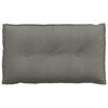 vidaXL Back Pillow Light Grey 80 x 50 cm Corduroy Fabric