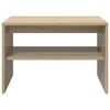 vidaXL Coffee Table Sonoma Oak 60 x 50 x 40 cm Engineered Wood
