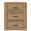 vidaXL Bedside Cabinet Artisan Oak 35 x 50 x 60 cm Engineered Wood