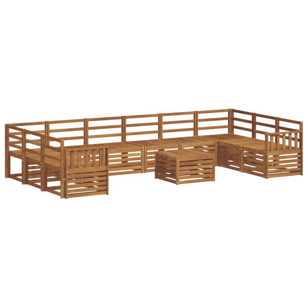 vidaXL Sofa Sets Natural Solid Acacia Wood