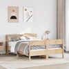 vidaXL Bed Frame without Mattress 140x190 cm Solid Wood Pine
