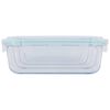 vidaXL Glass Food Storage Containers 4 Pieces