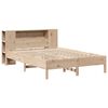 vidaXL Bookcase Bed without Mattress 160x200 cm Solid Wood Pine