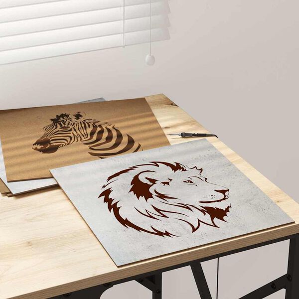 vidaXL Decor Panels 12 pcs Concrete Grey 30 x 30 x 0.27 cm