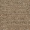 vidaXL Area Rugs Oval Grey 205 x 305 cm Jute