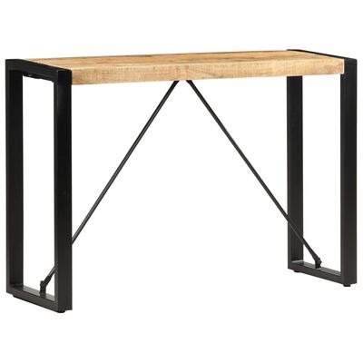vidaXL Console Table 110x35x76 cm Solid Mango Wood