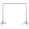 vidaXL Photo Studio Kit with Lights. Backdrop and Reflector