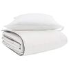 vidaXL Winter Duvet with Pillow 2 pcs White Down Feather